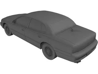 Chrysler New Yorker LHS (1995) 3D Model preview