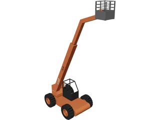 Clawder Crane 3D Model preview