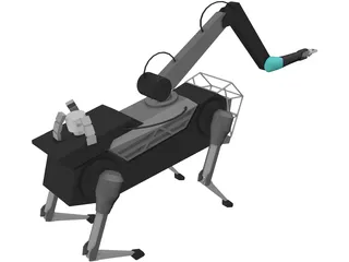 Boston Dynamics Spotmini 3D Model preview