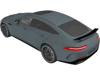 Mercedes-AMG GT63S (2019) 3D Model preview