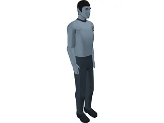 Spock 3D Model preview