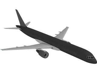 Boeing 757-200 Delta-2 3D Model preview