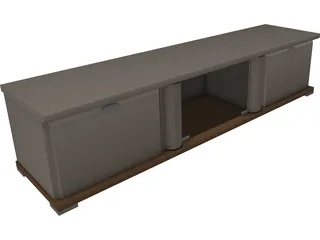 Bed Room Generius 3D Model preview