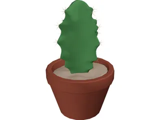 Cactus 3D Model preview