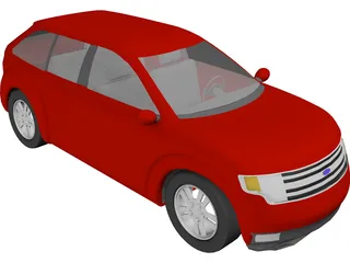 Ford Edge (2007) 3D Model preview