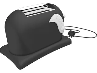 Toaster 3D Model preview