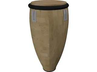 Conga 3D Model preview