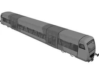 Regio Shuttle 3D Model preview