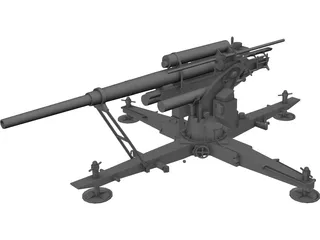 Flack 88 3D Model preview