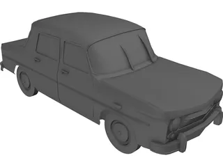 Renault (1962) 3D Model preview