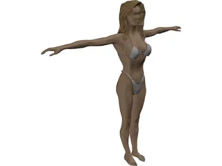 Woman 3D Model preview
