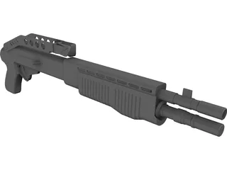 SPAS 12 3D Model preview