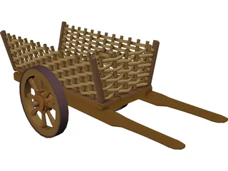 Carreta 3D Model preview