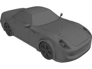 Exclusive Car 3D Model preview
