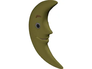 Moon Toy 3D Model preview