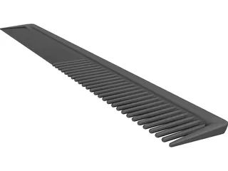 Comb Brush 3D Model preview