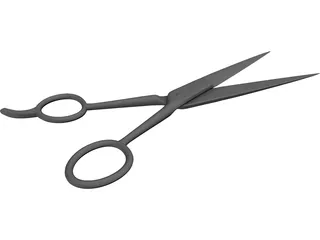 Surgical Scissors 3D Model preview