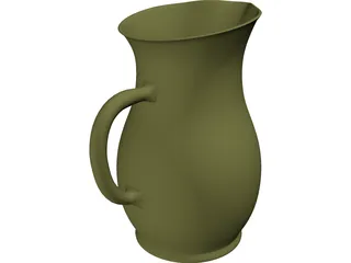 Water Pitcher 3D Model preview