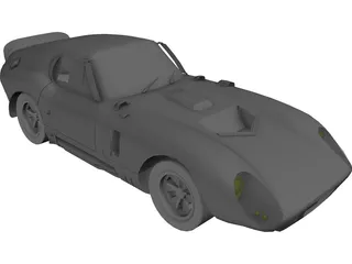 Cobra Schelby Daytona 3D Model preview