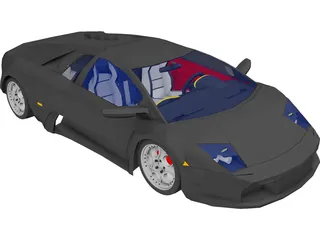 Lamborghini Murcielago 3D Model preview