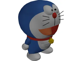Doraemon 3D Model preview