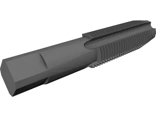 Screw Tap 3D Model preview