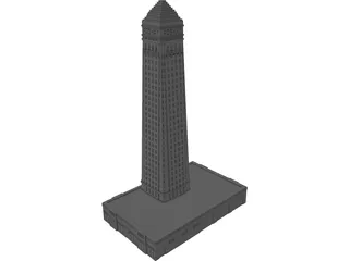 Foshay Tower, Minneapolis 3D Model preview