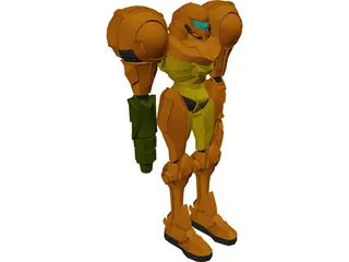 Samus 3D Model preview