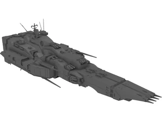 SDF-1 TV version 3D Model preview