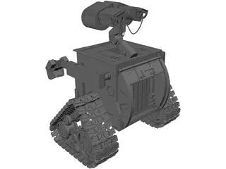 Wall-E 3D Model preview