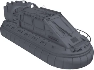 Hovercraft 3D Model preview