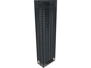 Seagram Tower 3D Model preview