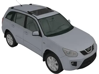 Chery Tiggo (2010) 3D Model preview