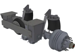 HT300-19-004 Hendrickson Suspension 3D Model preview