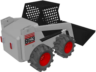 Bobcat 863 3D Model preview