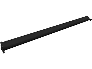 Barra Led 3D Model preview