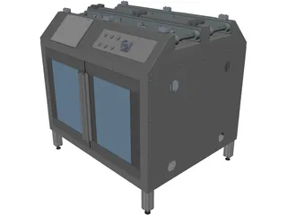 Assembly Station 3D Model preview