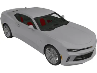 Chevrolet Camaro RS (2016) 3D Model preview