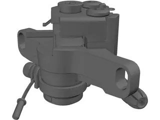 Shimano Bike Brake 3D Model preview