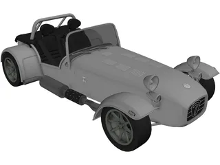 Caterham Super Seven (1982) 3D Model preview