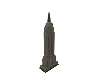 Empire State Building 3D Model preview