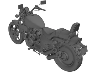 Honda Magna (1987) 3D Model preview