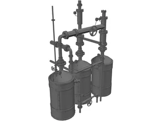 Brewery 3D Model preview