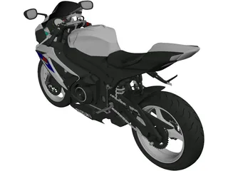 Suzuki GSX-R 750 (2008) 3D Model preview