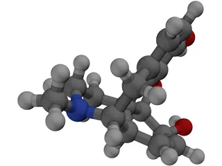 Morphine 3D Model preview
