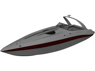 Speedboat 3D Model preview