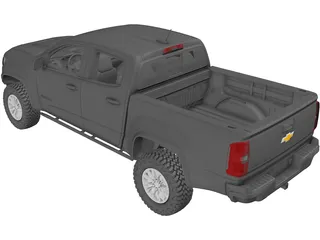 Chevrolet Colorado ZR2 (2017) 3D Model preview