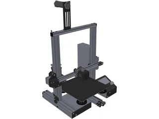 Creativity Ender 3 3D Model preview