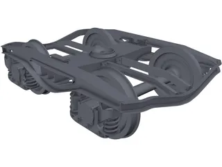 Y-25 Bogie 3D Model preview