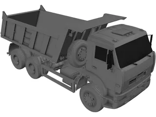Kamaz 5240 3D Model preview